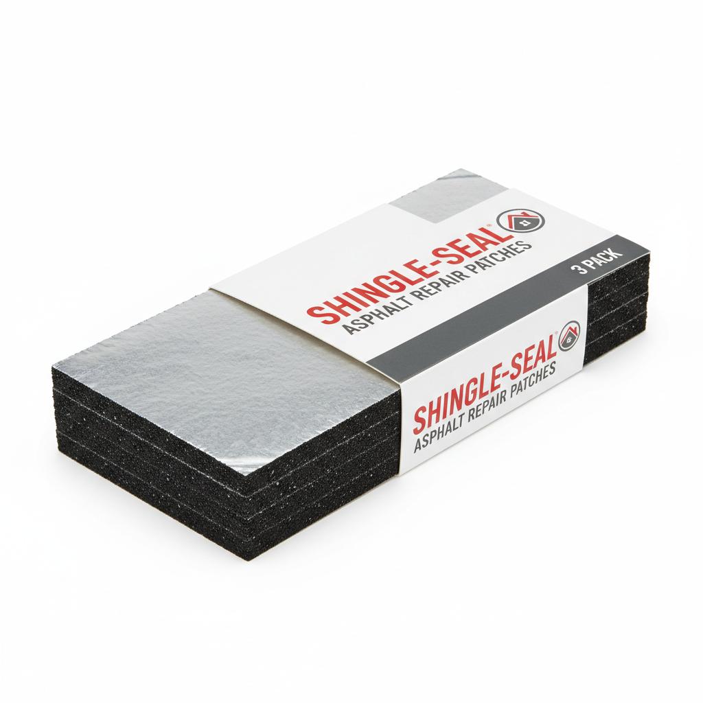 Asphalt Shingle Repair Patch Kit - 3 Pack