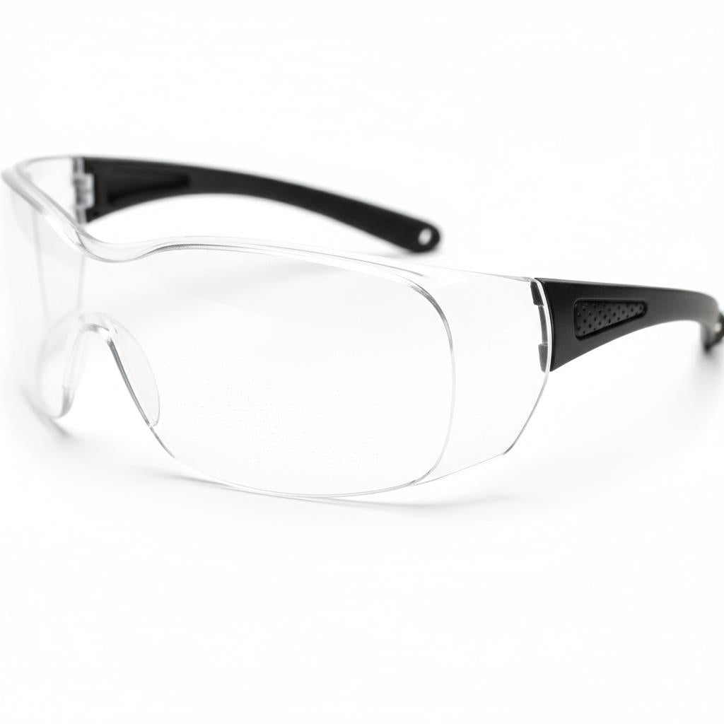 Clear Anti-Fog Safety Glasses for Roofing